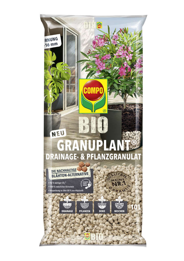 COMPO BIO Granuplant Drainage- und Pflanzgranulat